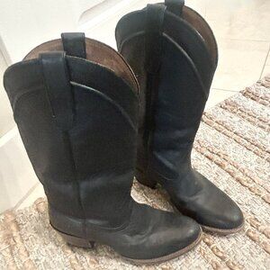 Black Ariat Women's Desert Paisley Western Boots size 6 1/2 6.5B